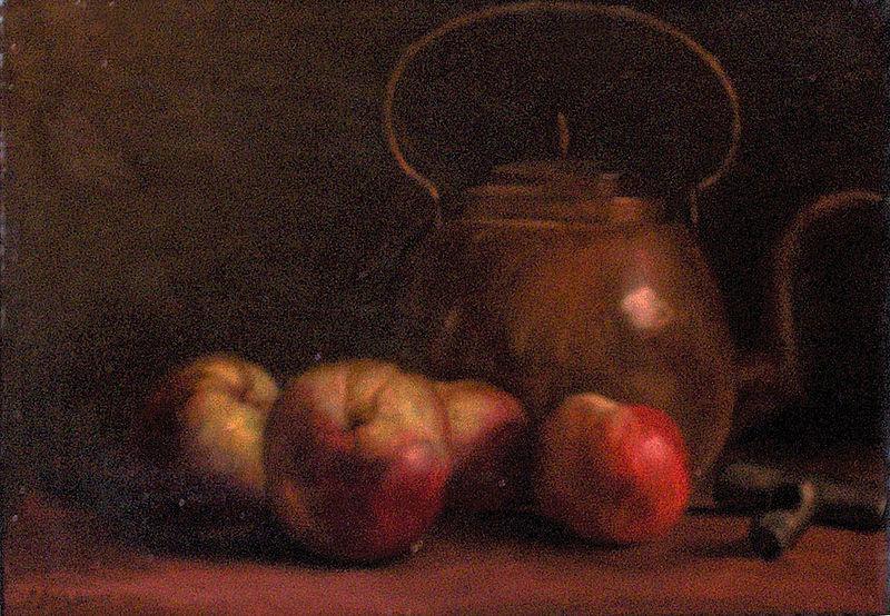 unknow artist Still life with apples Germany oil painting art